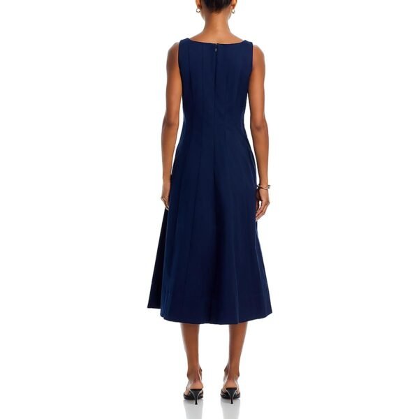 Aqua Womens Below Knee A-Line Midi Dress - Image 3