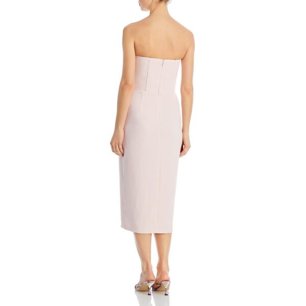 Amanda Uprichard Womens Strapless Midi Midi Dress - Image 2